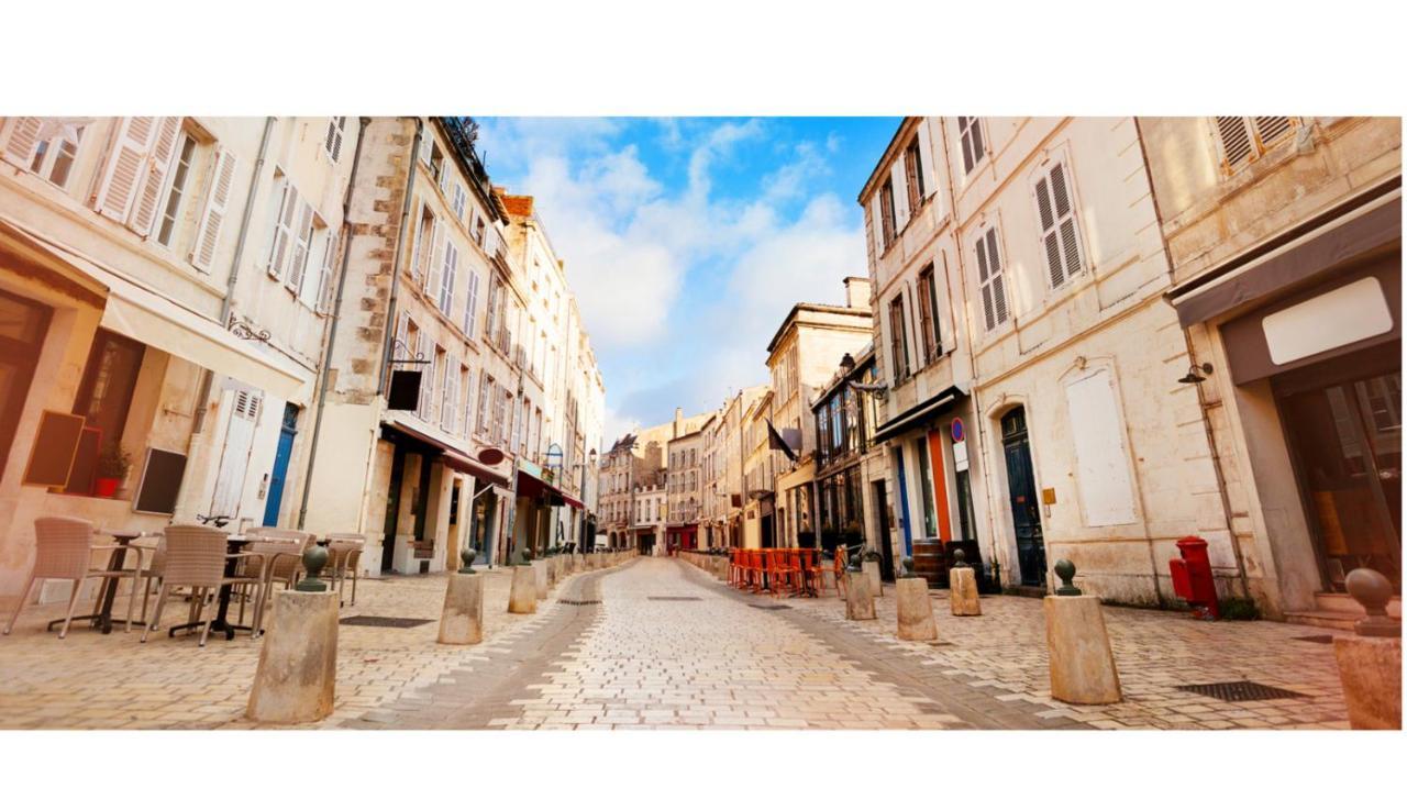 Appartement Tout Confort En Mezzanine A 20Mn A Pied Du Centre-Ville Avec Tv Et Wifi ลาโรแชล ภายนอก รูปภาพ